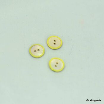 Bouton "Akoya Saturday night fever" 12 mm - Bouton 12 mm 6