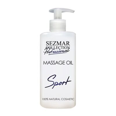 Professional Massage Body Oil Sport - 100% Natural, 500 ml