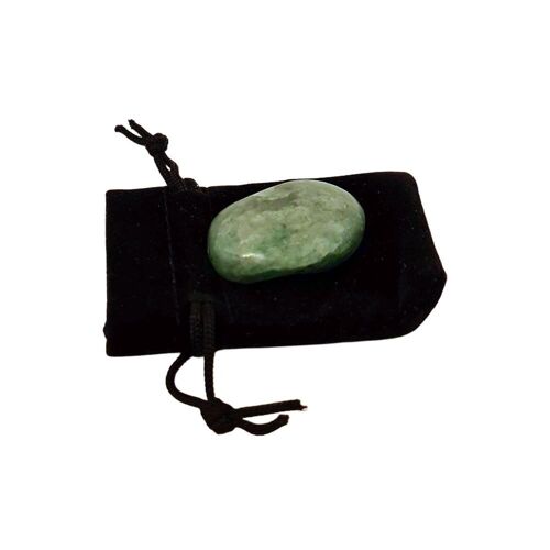 Green Aventurine - Worry Thumb Stone Crystal