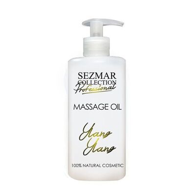 Professional Massage Body Oil Ylang-Ylang - 100% Natural, 500 ml