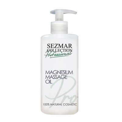 Professional Massage Body Oil Magnesium - 100% Natural, 500 ml