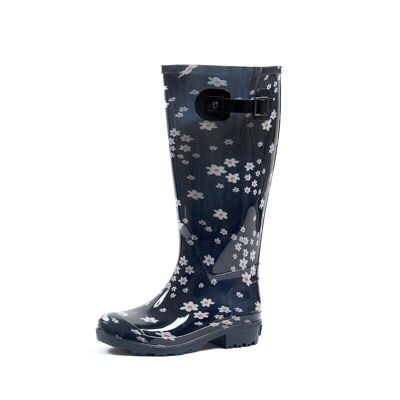 Wide calf rain boots 2XL - Model Charline,