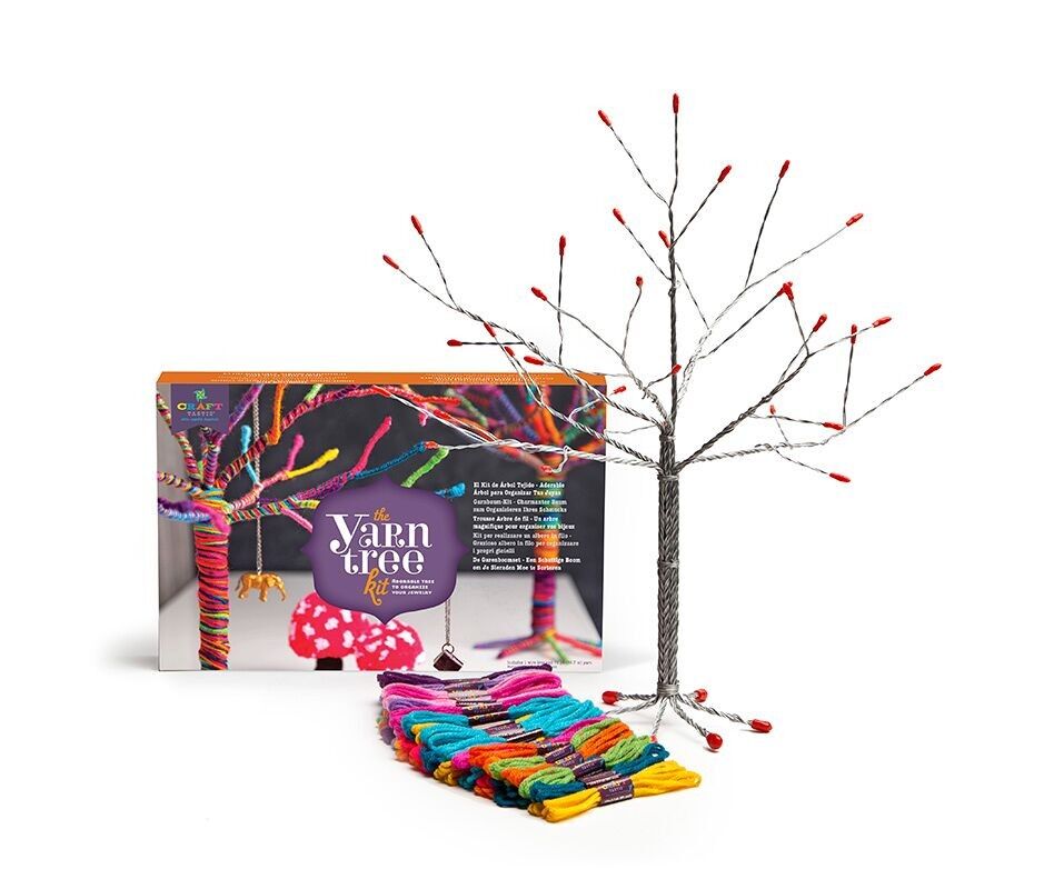 CRAFT TASTIC - KIT PER LA CREAZIONE DI UN ALBERO TESSUTO