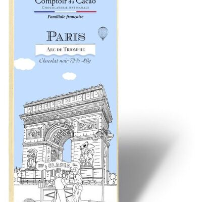 Tableta negra – Monumentos de París, Arco de Triunfo