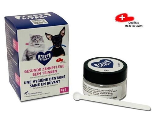 TEEF VitaePlus® - Gesunde, wirksame und einfache tägliche Zahnpflege für Hund und Katze