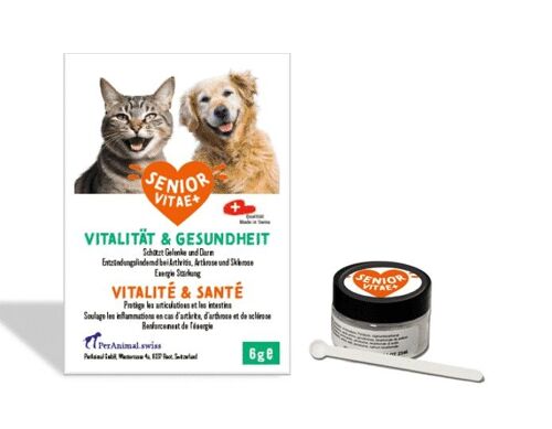 Senior VitaePlus® - Vitalität & Gesundheit für Hund & Katze (Gelenkschutz, Darmschutz, Arthritis, Arthrose und Sklerose)