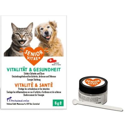 Senior VitaePlus® - Vitalità e salute per cani e gatti (protezione articolare, protezione intestinale, artriti, artrosi e sclerosi)