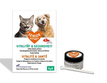 Senior VitaePlus® - Vitalité & Santé pour Chiens & Chats (Protection des Articulations, Protection Intestinale, Arthrite, Arthrose et Sclérose) 1