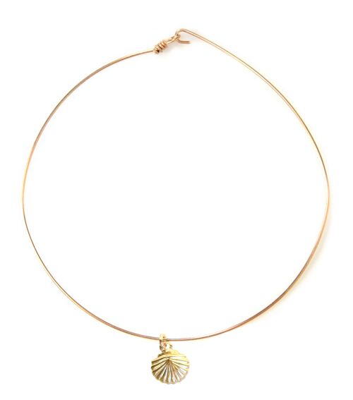 Bracelet jonc or Coquillage | collier or | bijou or | or gold filled 14k