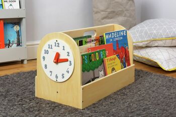 La boîte à livres avec horloge Tidy Books 6