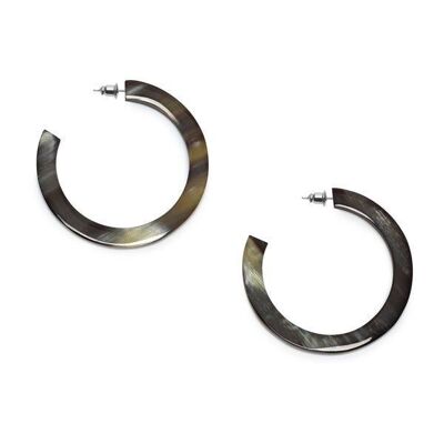 Black Natural Classic horn hoop