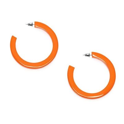 Orange lacquered Classic horn hoop