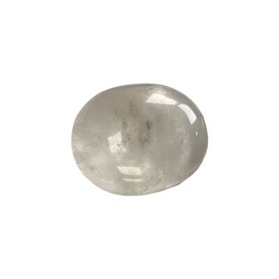 Quarzo trasparente - Cristallo di pietra di palma - Ovale - 5-7 cm
