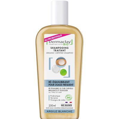 Rebalancing Shampoo with Probiotic - Certified ORGANIC* - 250 ml