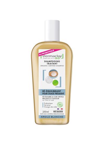 Shampoing Ré-équilibrant au Probiotique - Certifié BIO* - 250 ml