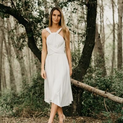 VESTIDO MIDI NOVIA (FORRO) - TALLA ÚNICA