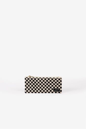 Trousse en coton à motif damier cadeau 2