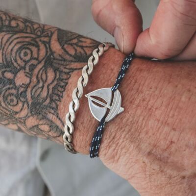 Customizable “SAIL” sports bracelet