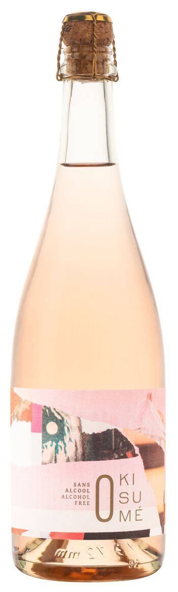 Vin Rosé Effervescent Sans Alcool 3