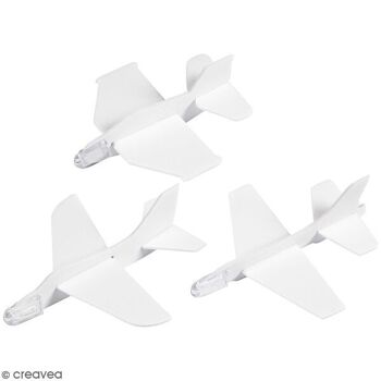 Kit activité enfant - Avions planeurs - 11 x 12 cm - 3 pcs 1