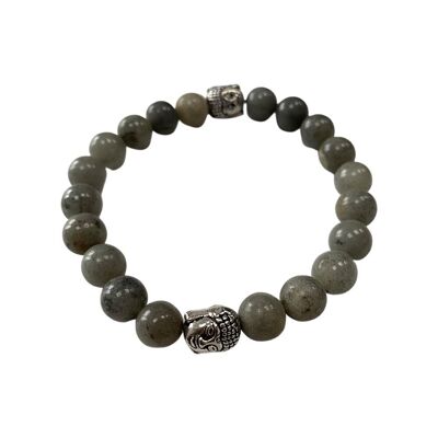 Buddha Bracelet - Grey Aventurine
