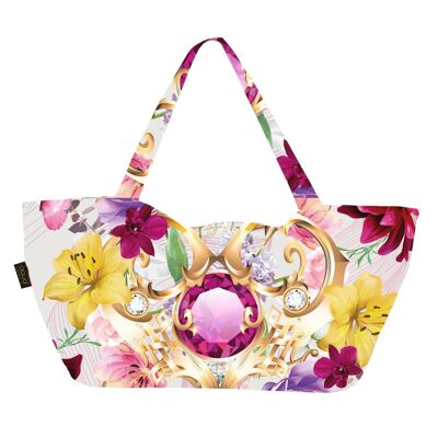 Borsa da viaggio Beyond Bloom Bianca