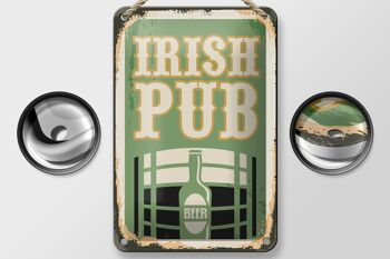 Panneau en étain rétro 12x18cm, décoration de bière de pub irlandais 2