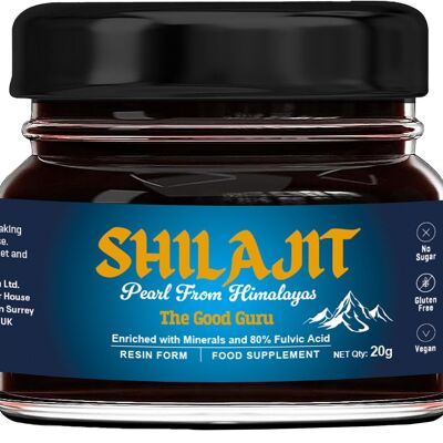 RÉSINE Shilajit pure (perle) 20 g