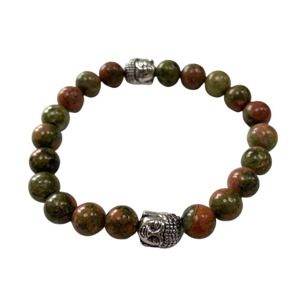 Bracciale Buddha - Unakite