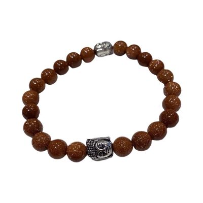Buddha Bracelet - Goldstone