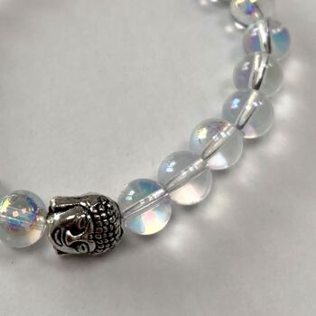 Bracelet Bouddha - Aura Quartz 2