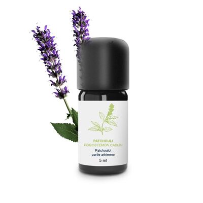 Patchouli Essential Oil (5 ml) | Organic, Artisanal, Made In France
