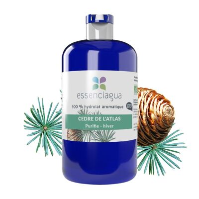 Atlas Cedar Hydrosol (250 ml) | Organic, Artisanal, Made In France