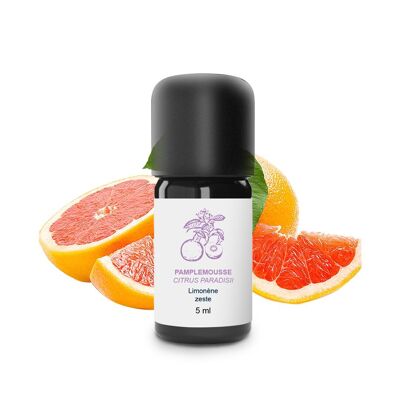 Aceite esencial de pomelo (5 ml) | Orgánico, Artesanal, Hecho En Francia