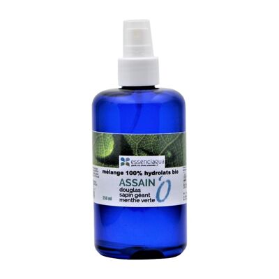 Mixture of aromatic hydrosols Assain'O (250 ml) | Organic, Artisanal, Made In France