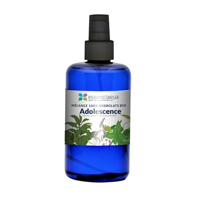 Mélange d'hydrolats aromatiques Adolescence (250 ml) | Bio, Artisanal, Made In France