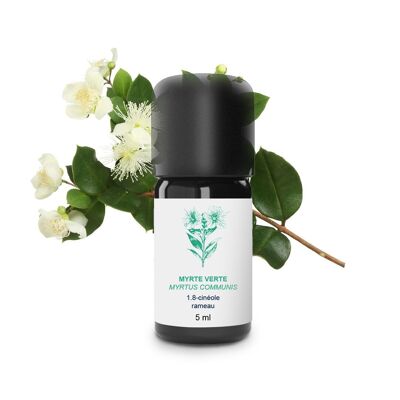 Green Myrtle Essential Oil (5 ml) | Organic, Artisanal, Made In France