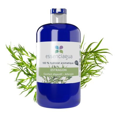 Hidrosol de estragón (250 ml) | Orgánico, Artesanal, Hecho En Francia