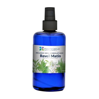 Aromatische Hydrolatmischung Morgenliches Aufwachen (250 ml) | Biologisch, handwerklich, hergestellt in Frankreich