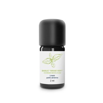 Huile Essentielle Basilic grand vert (5 ml) | Bio, Artisanal, Made In France 2