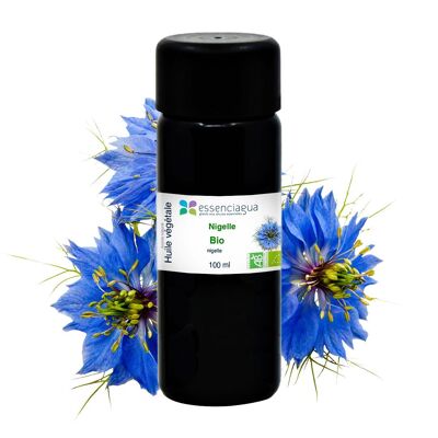 Nigella-Pflanzenöl (100 ml) | Biologisch, handwerklich, hergestellt in Frankreich