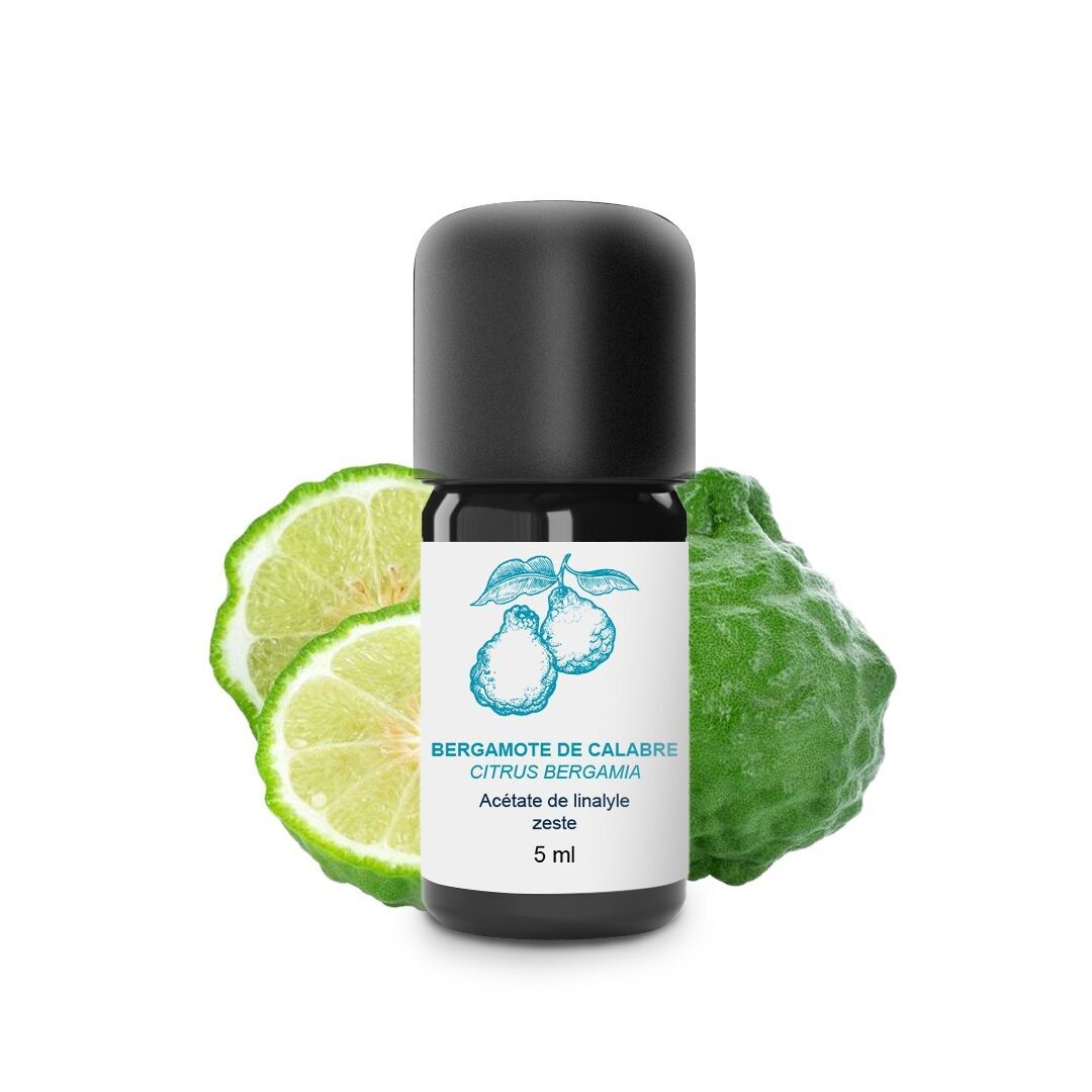 Calabrian Bergamot Essential Oil (5 ml) | Organic, Artisanal, Made In France