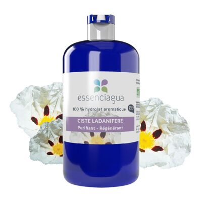 Hydrolat Ciste  (250 ml) | Bio, Artisanal, Made In France