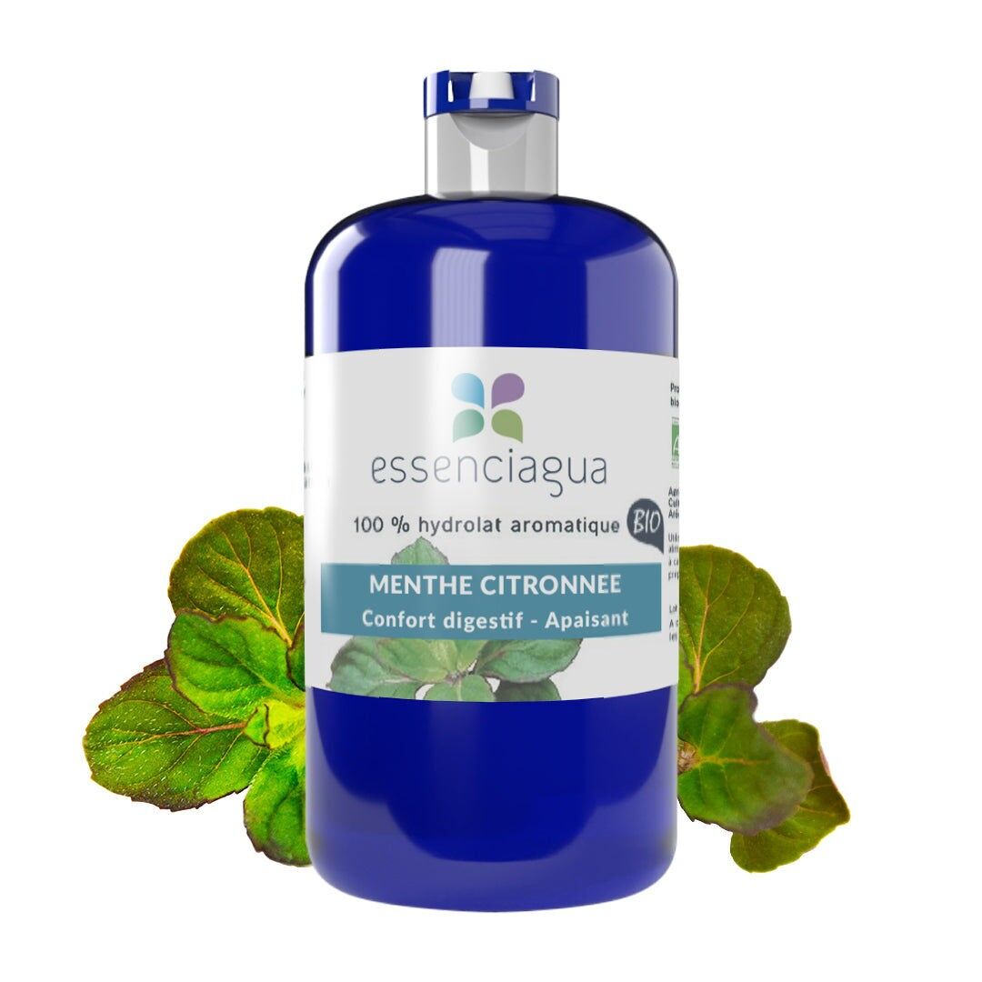 Hydrolat de Menthe citronnée 100% Bio et Artisanal