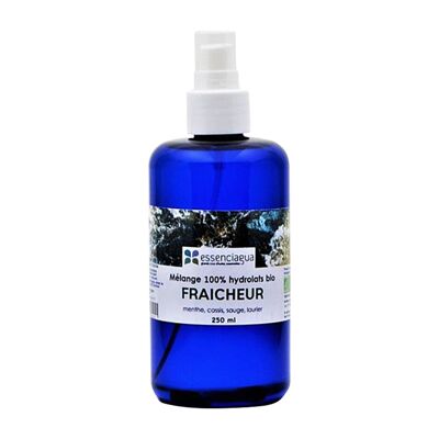 Mezcla de hidrosoles aromáticos Fraîcheur (250 ml) | Orgánico, Artesanal, Hecho En Francia