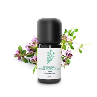 Huile Essentielle Thym linalol (5 ml) | Bio, Artisanal, Made In France