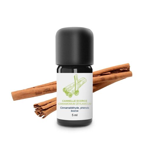Huile Essentielle Cannelle (Écorce) (5 ml) | Bio, Artisanal, Made In France
