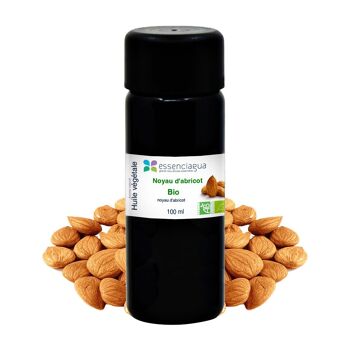 Huile végétale Noyau d'abricot (100 ml) | Bio, Artisanal, Made In France 1