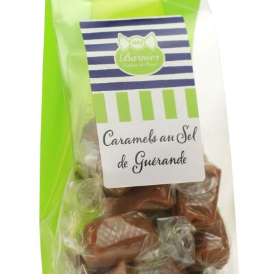 Caramel tendre au beurre salé au sel de Guérande et au lait concentré sucré sachet