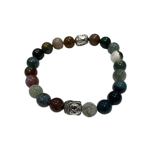 Buddha Bracelet - Indian Agate